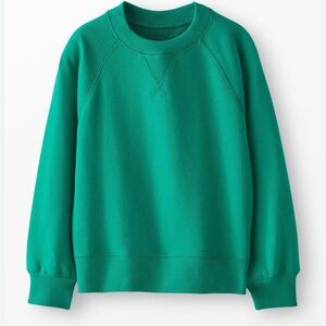 Hanna Andersson Bright Teal Crewneck Sweatshirt